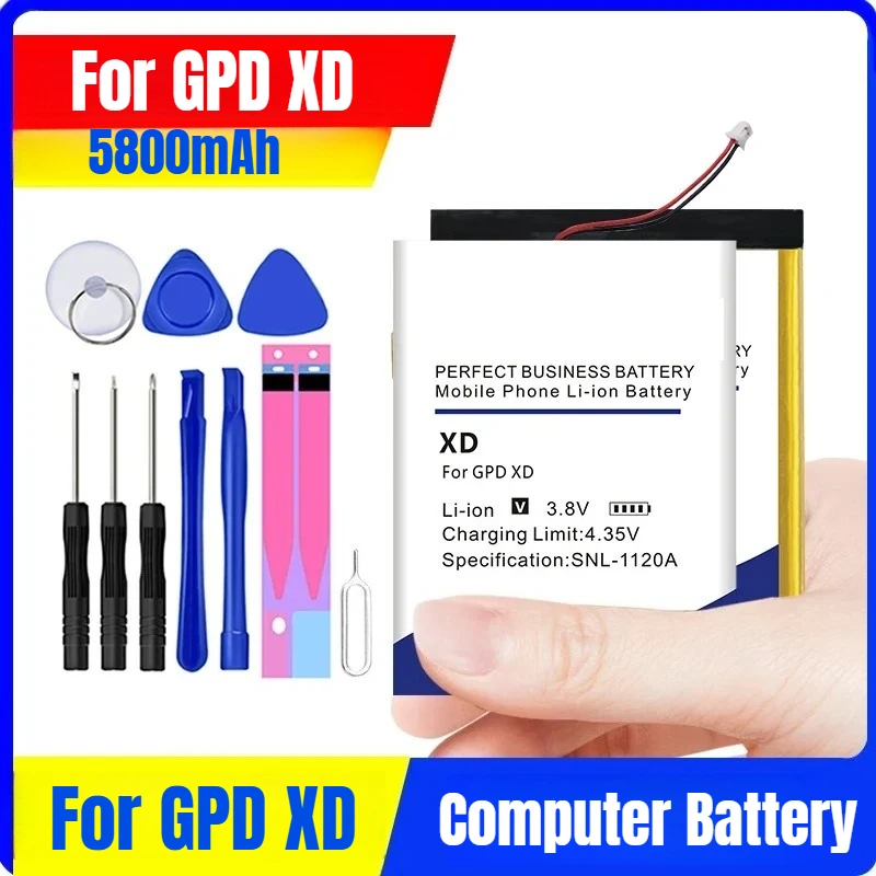

For GPD XD Battery for GPD Pocket Win 1 2 3 P2 XD Max MicroPC Plus Computer Battery