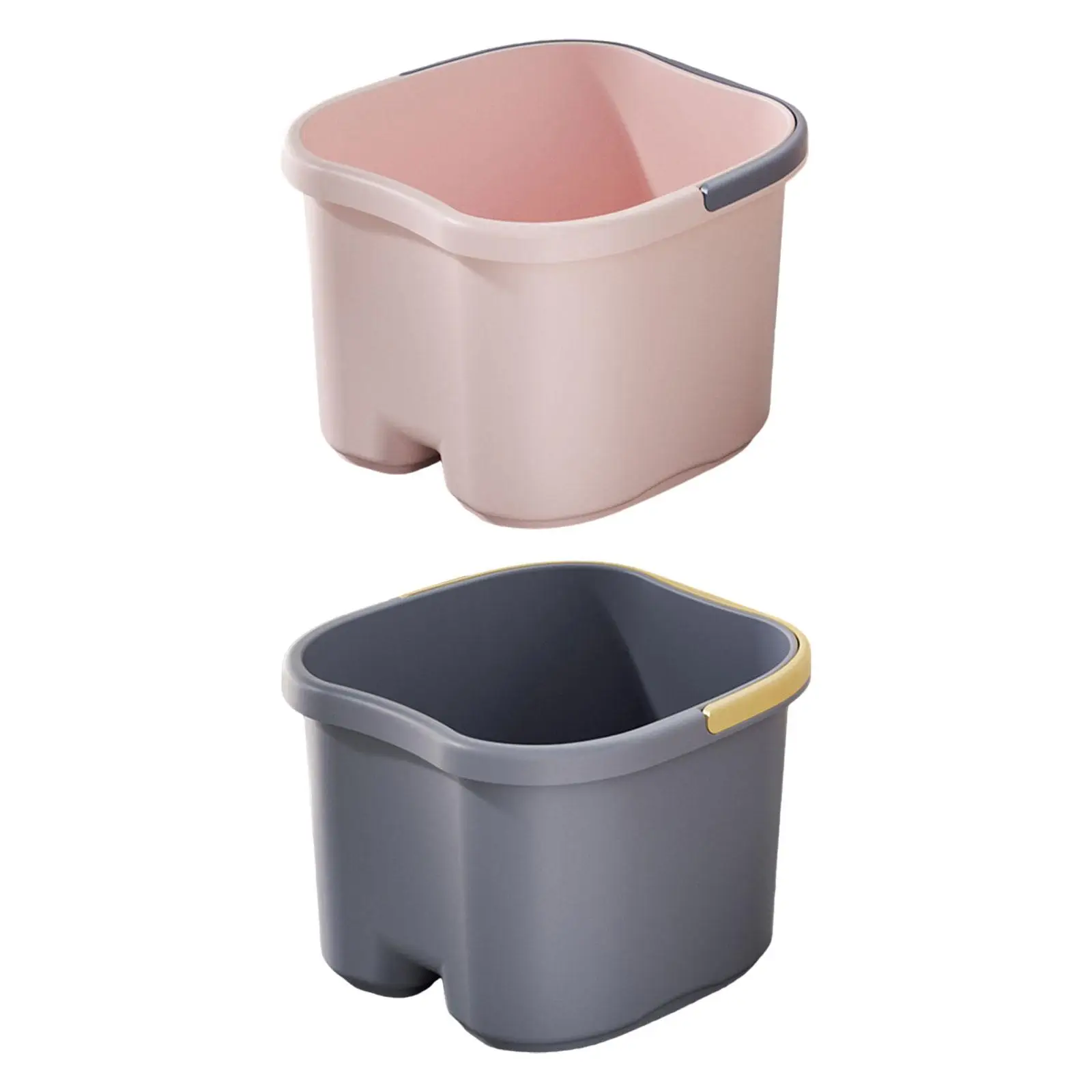

Foot Bath Tub Sturdy Convenient Relaxation 31x24x24cm Women Men for Household Dormitory Feet Bathing Home Pedicure Basin