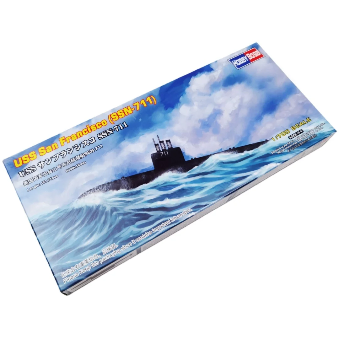 

TRUMPETER 1/700 USS San Francisco SSN-711 Submarine Assembly Ship Model