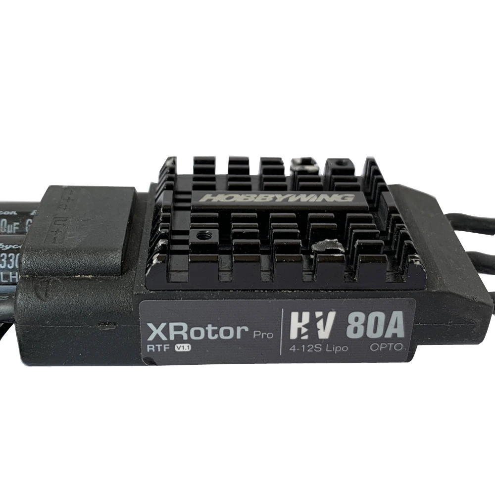 Secondhand 80A ESC FLYFUN  Xrotor-Pro-80A-HV UAV Brushless Motor Drone Electric Speed Controller Aircraft For RC Airplane Engine