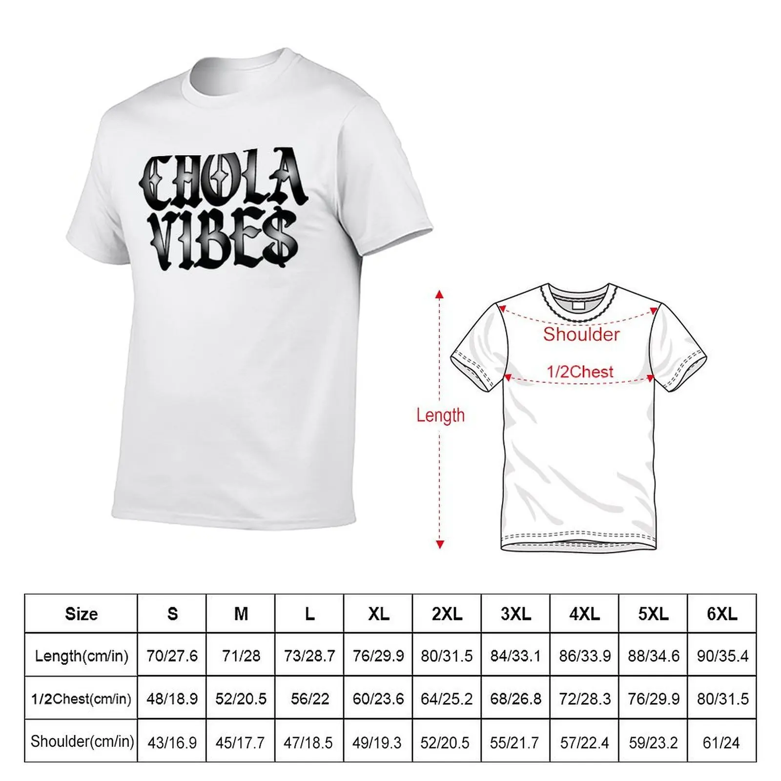 Chola Vibes Black T-Shirt t shirts designer funny t shirts cotton T-Shirt