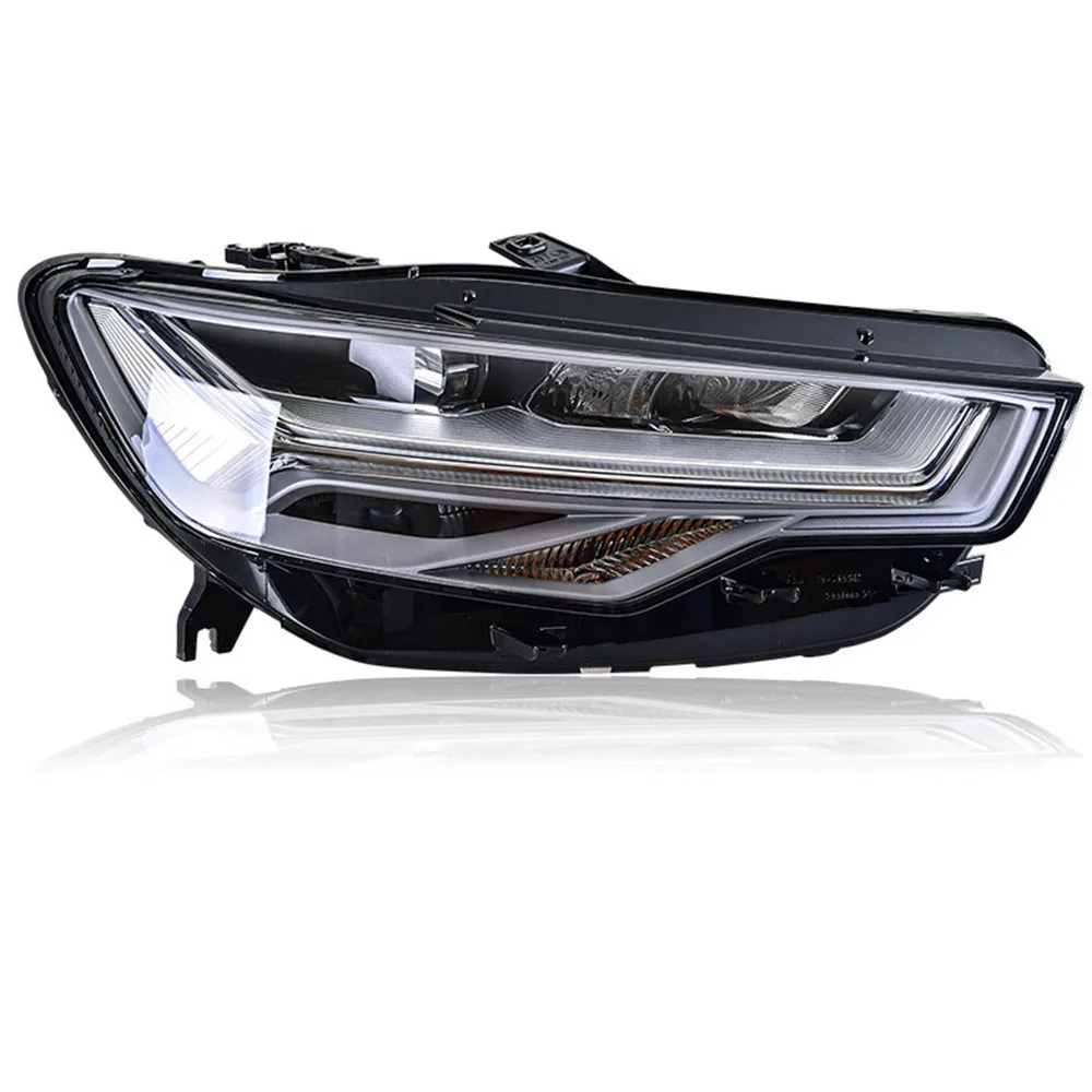 Luci anteriori per auto per Audi A6 C7 2012 2013 2014 2015 2016 2017 2018 accessori A6L fari a LED DRL gruppo indicatori di direzione