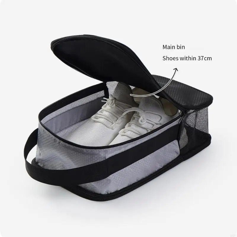 Shoe Carrying Bag With Separate Pockets Multifunctional Travel Shoe Organiser 4XBB