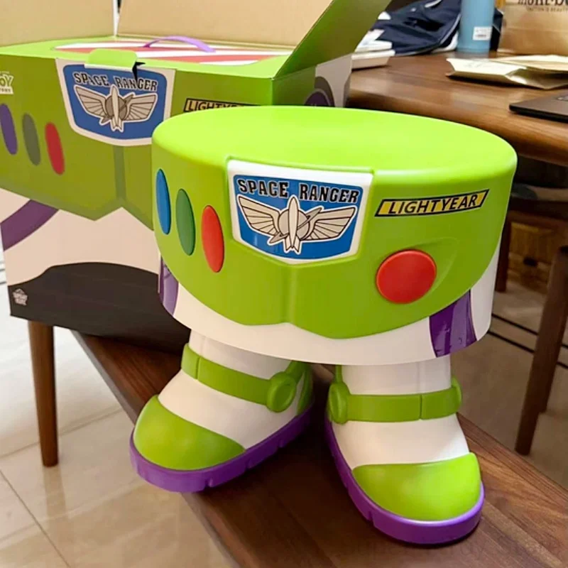 Sundayhome Toy Story 5 Buzz Lightyear Small Stool 100kg Load Bearing 32cm Seat Height Entryway Shoe Changing Home Decor Ornament view 2