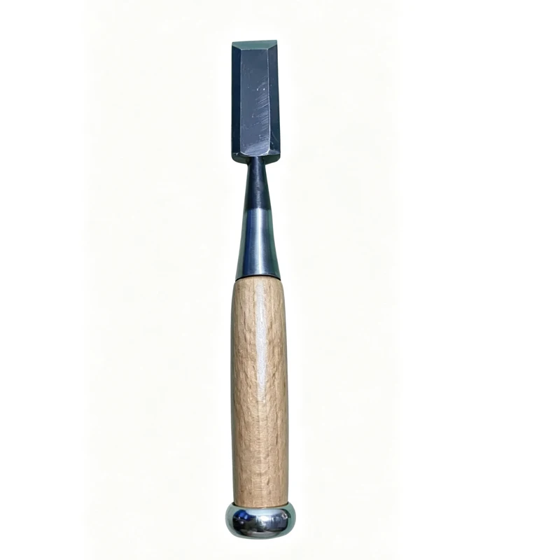 Japanese Wood Chisel 9mm 15mm 24mm, High Carbon Steel Woodworking Chisel, Wooden Handle Carving Chisel for Mortising
