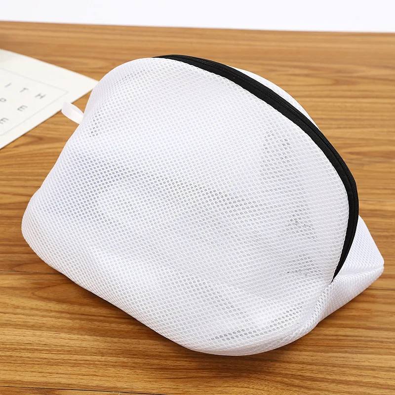 Mesh Laundry Bag Washing Machine Shoes Bag with Zips Travel Shoe Storage Bags Protective Clothes Storage Box Organizer Bags