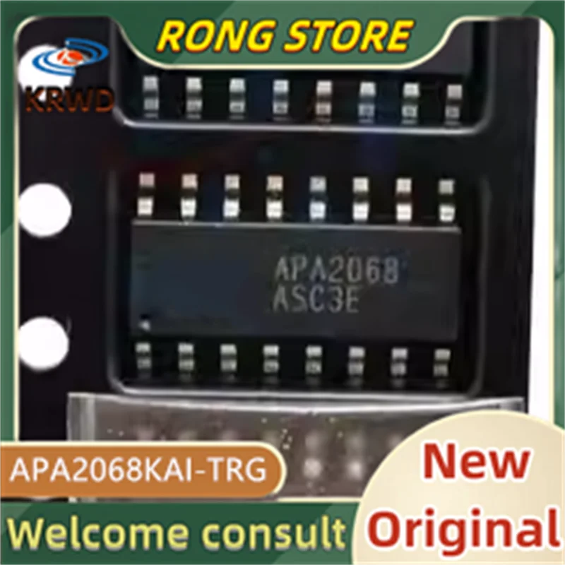 

5PCS APA2068 New and original APA2068KAI-TRG APA2068KAI APA2068K SOP-16