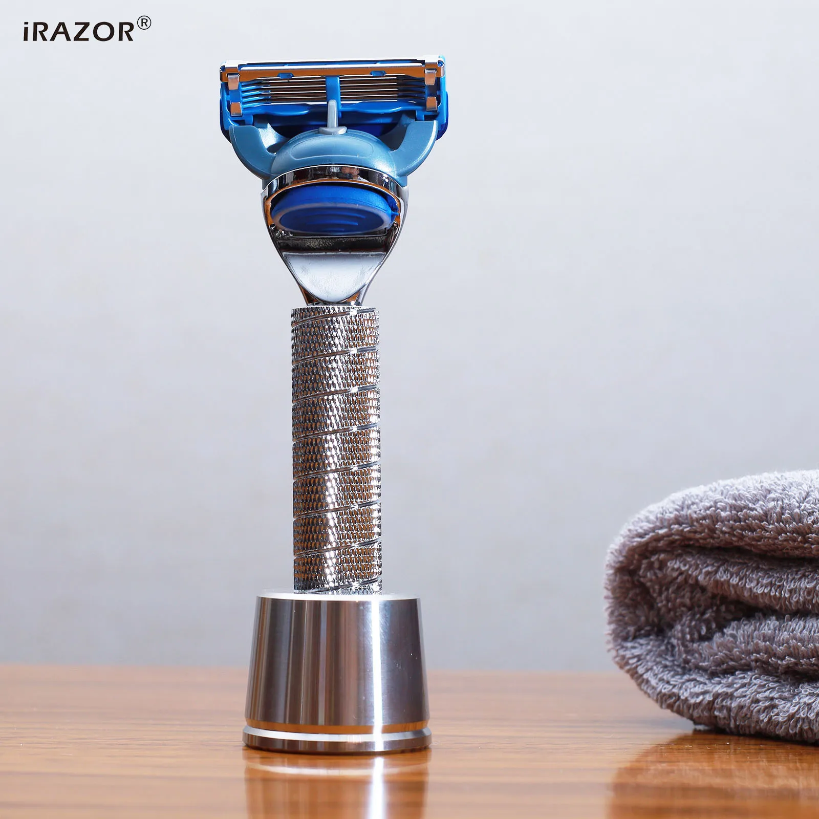 iRAZOR Fusion 5 Layers Razor for Shaving Man Barber Hair Beard Manual Mustache Removal Shaver Washable Detachable Grooming Tools