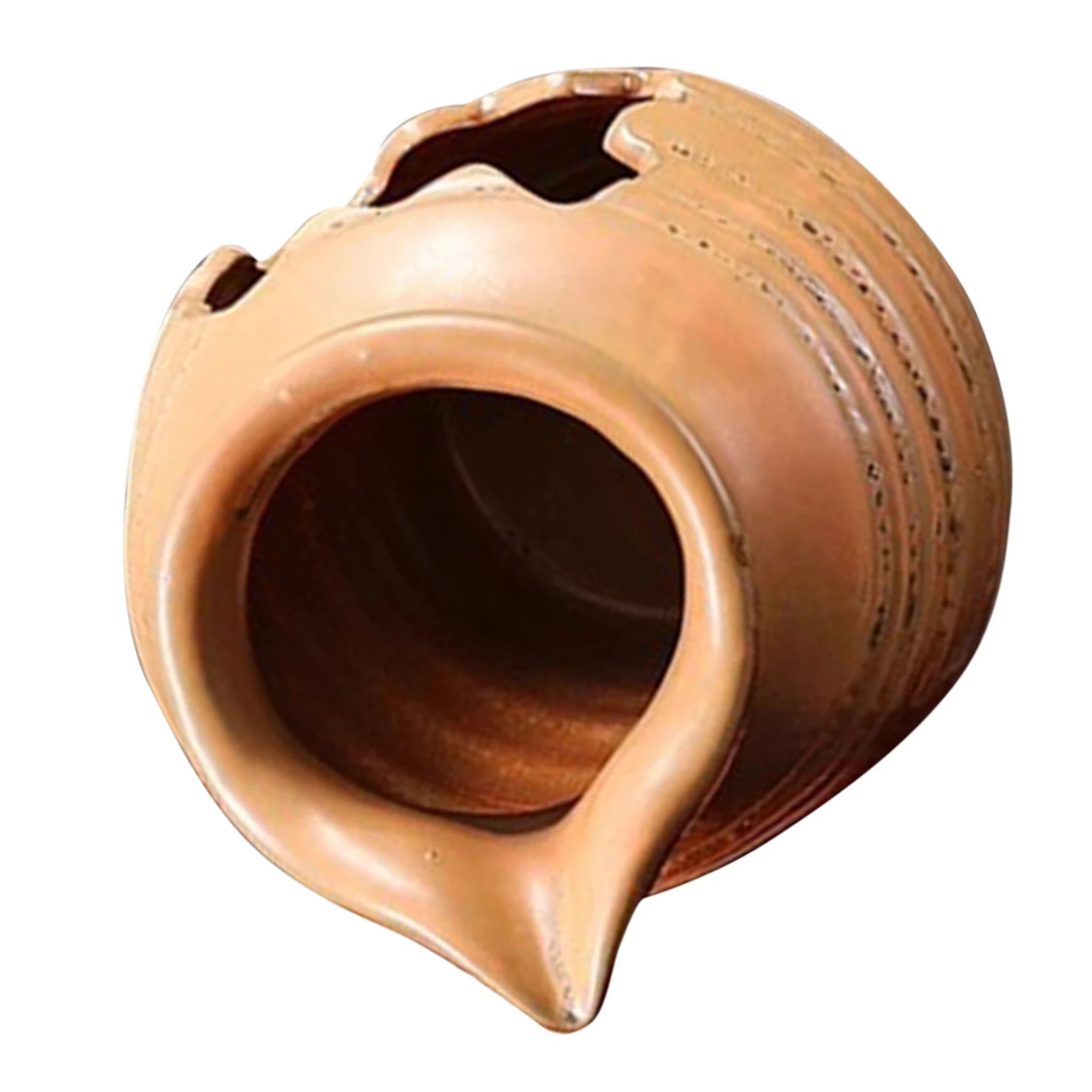 

Decorative Ceramic Jar Fountain Waterfall Jar Outdoor Garden Circulating Fountain Decor Relaxing Landscape Feature