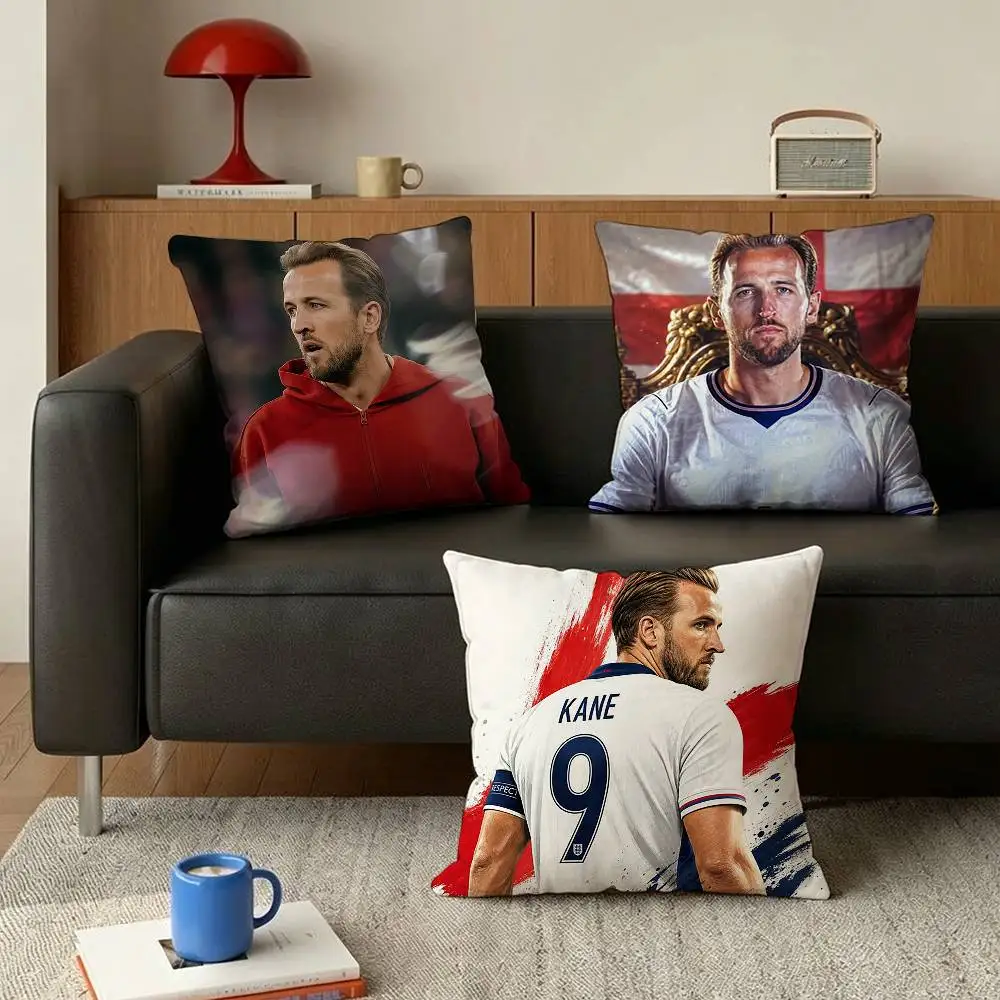 Football Harry Kane   Various Sizes Square Pillow Case For Car Home Bedchamber Decor