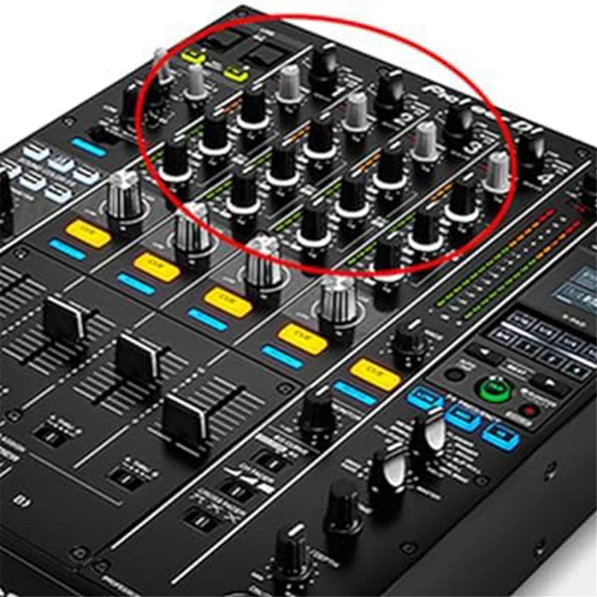 Замена поворотной ручки эквалайзера, потенциометр эквалайзера, ручки фейдера, крышка толкателя, крышка ручки-B Rich