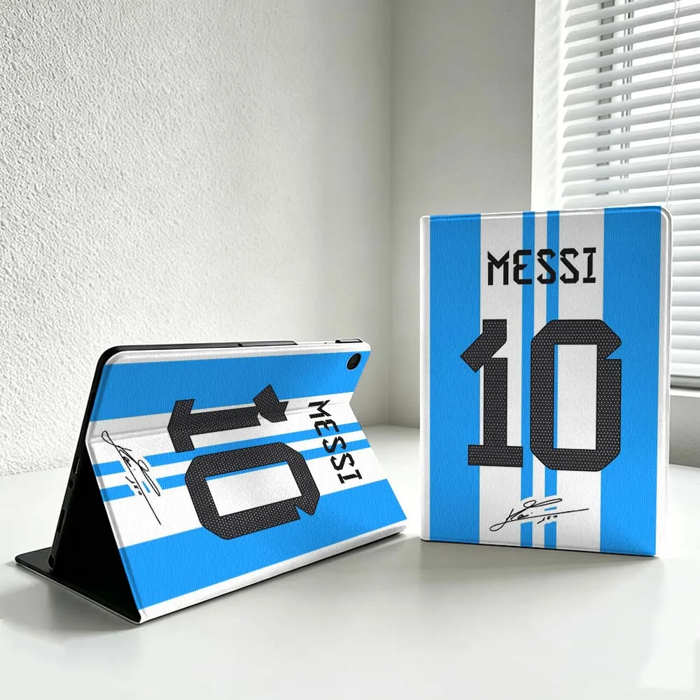 Deluxe M-Messi Number 10 Cover For Samsung Galaxy Tab S11 S10 S9 S8 S7 A11 A9 A8 Ultra Lite FE Plus Soft Inch Tablet Case
