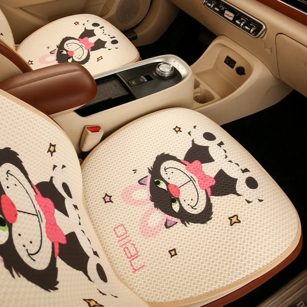 Cuscino del sedile antiscivolo per auto protezione dello schienale Disney Lucifer Anime Cartoon Cute Car Seat Decoration accessori interni