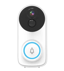 Timbre inalámbrico WIFI con aplicación iCsee de 3MP, 1296P, intercomunicador Visual, visor de puerta, cámara de teléfono de puerta, visor de mirilla de baja comunicación