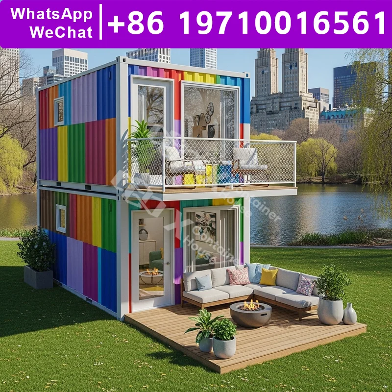 

Temperature Control Temporary Manufactured Homes Beautiful Container Houses Tiny House Mobile House Shop Factory Prefabrication