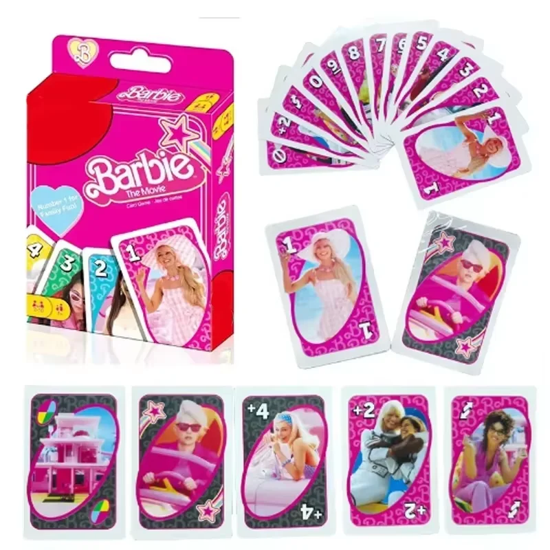 Board Game Family - Newest Board Games Barbie Doll Card