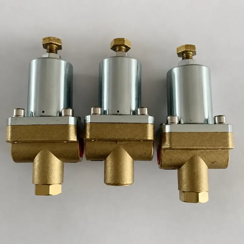Red Five Ring Screw Air Compressor Loading Cylinder LC1 A140A2 Chigo Servo LC3 C914A3 Compatible Replacement Part