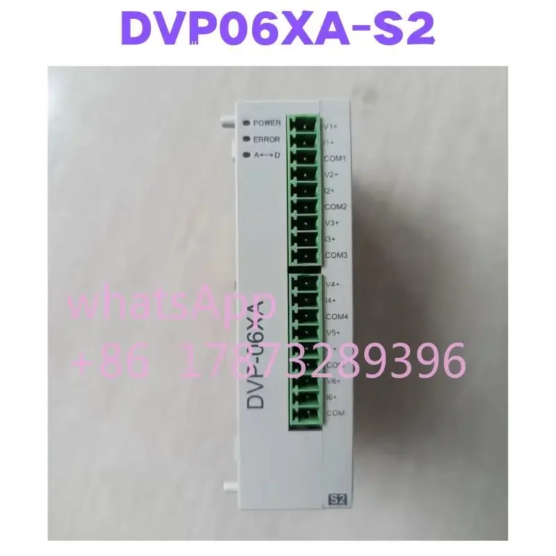 

Second-hand DVP06XA-S2 PLC Module Tested OK