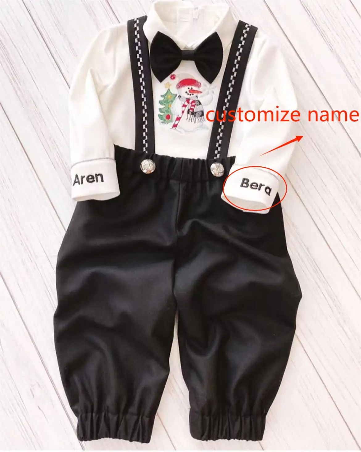 

0-6Y Baby Boy Set Autumn Winter Embroidery Long Sleeve and Trousers Vintage Suit for Eid Causal Party Birthday Christmas C132