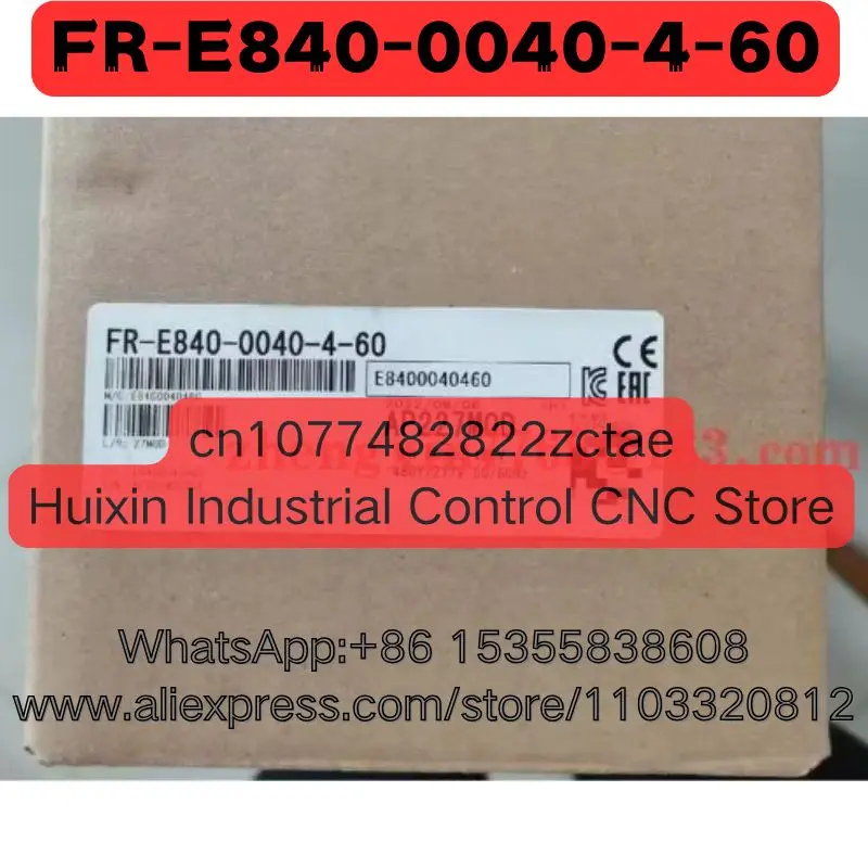 

Совершенно новый оригинальный преобразователь частоты FR-E840-0040-4-60 FR E840 0040 4 60,