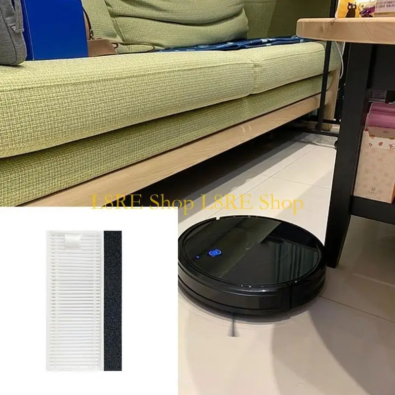 L8RE 10 Pcs Vacuum Cleaner Efficient Filter Hepa Filter Sweeping Robot Filter Replacement for G8000/G8000Pro Part