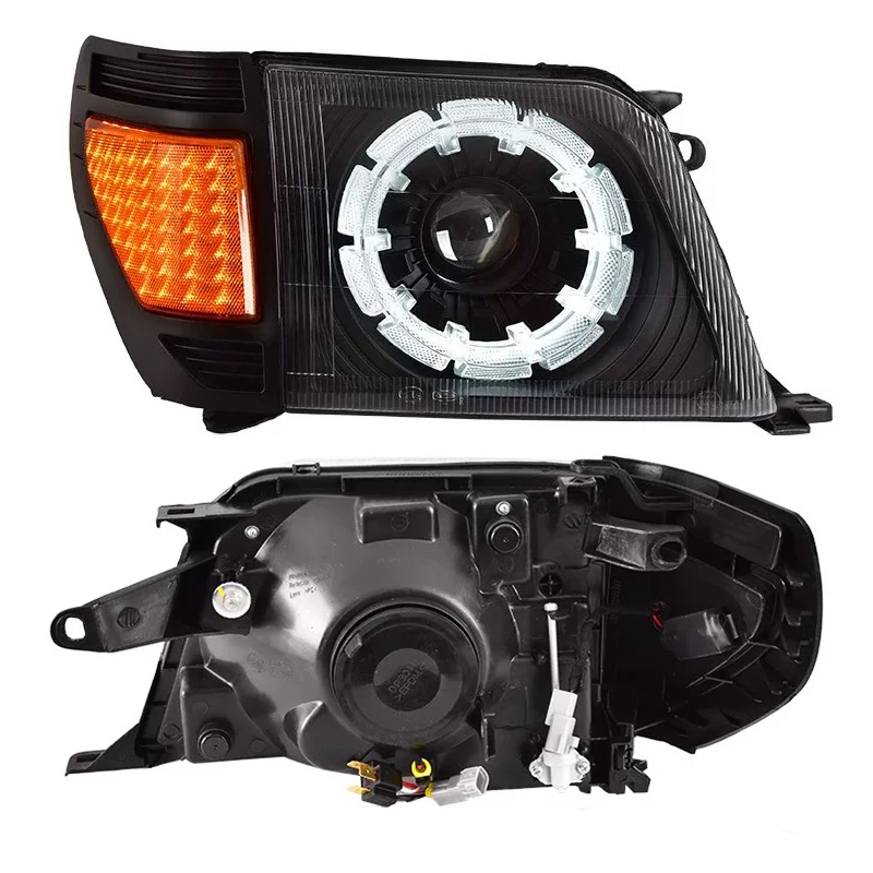High-quality Car Headlight Retrofit Upgrade LED Front Light Durable Front Car Lamp Lighting for 3400 PRADO LC90 LC95