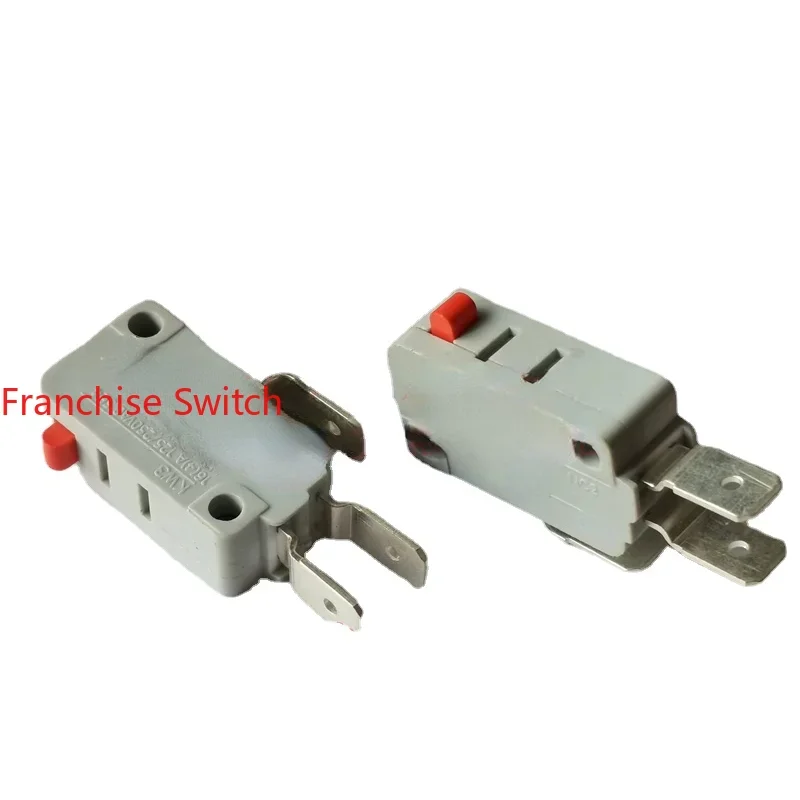 

10PCS KW3 Large Micro Switch 3-pin High Current 16A 125/250VAC Limit Travel Red Dot