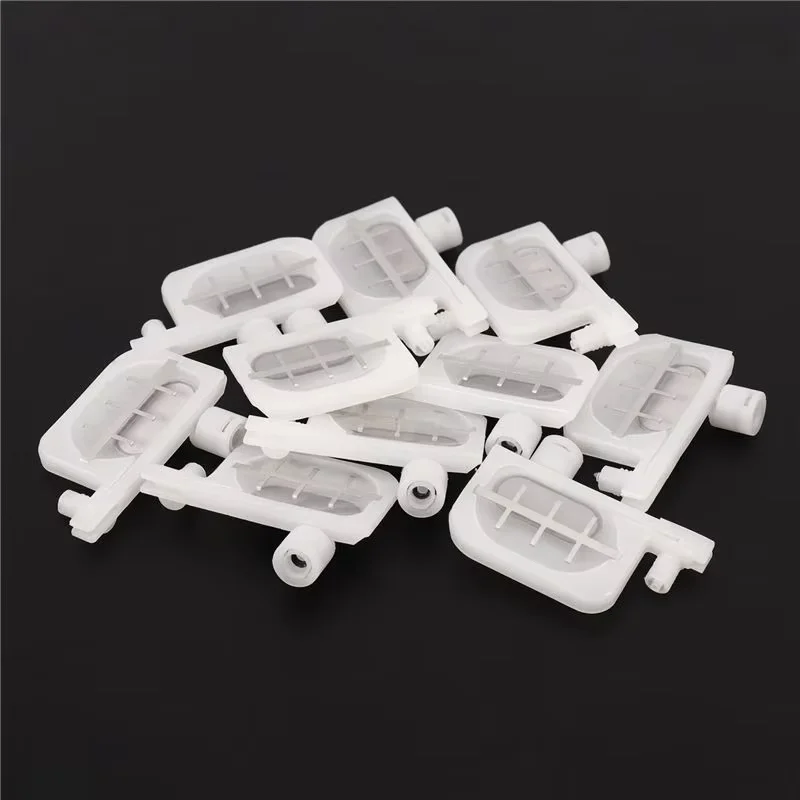 10PCS DX4 DX5 Pequeno Amortecedor de Tinta para Epson R1800 R1900 1390 2400, para Mimaki JV3 Eco Solvent, para Impressora UV Roland FJ 540