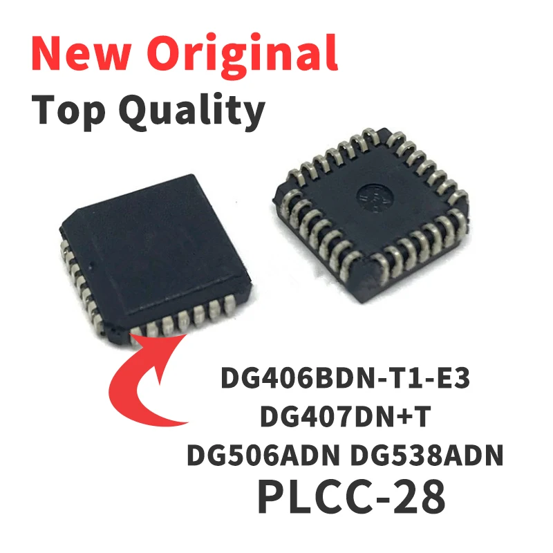 1 Piece DG406BDN-T1-E3 DG407DN+T DG506ADN DG538ADN PLCC-28 Chip IC New Original