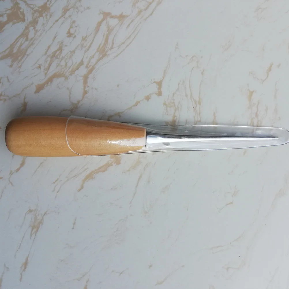 Ferramenta de raquete de badminton, cone de fio, acessório de máquina de amarrar, leve, stringer de tênis, marrom claro