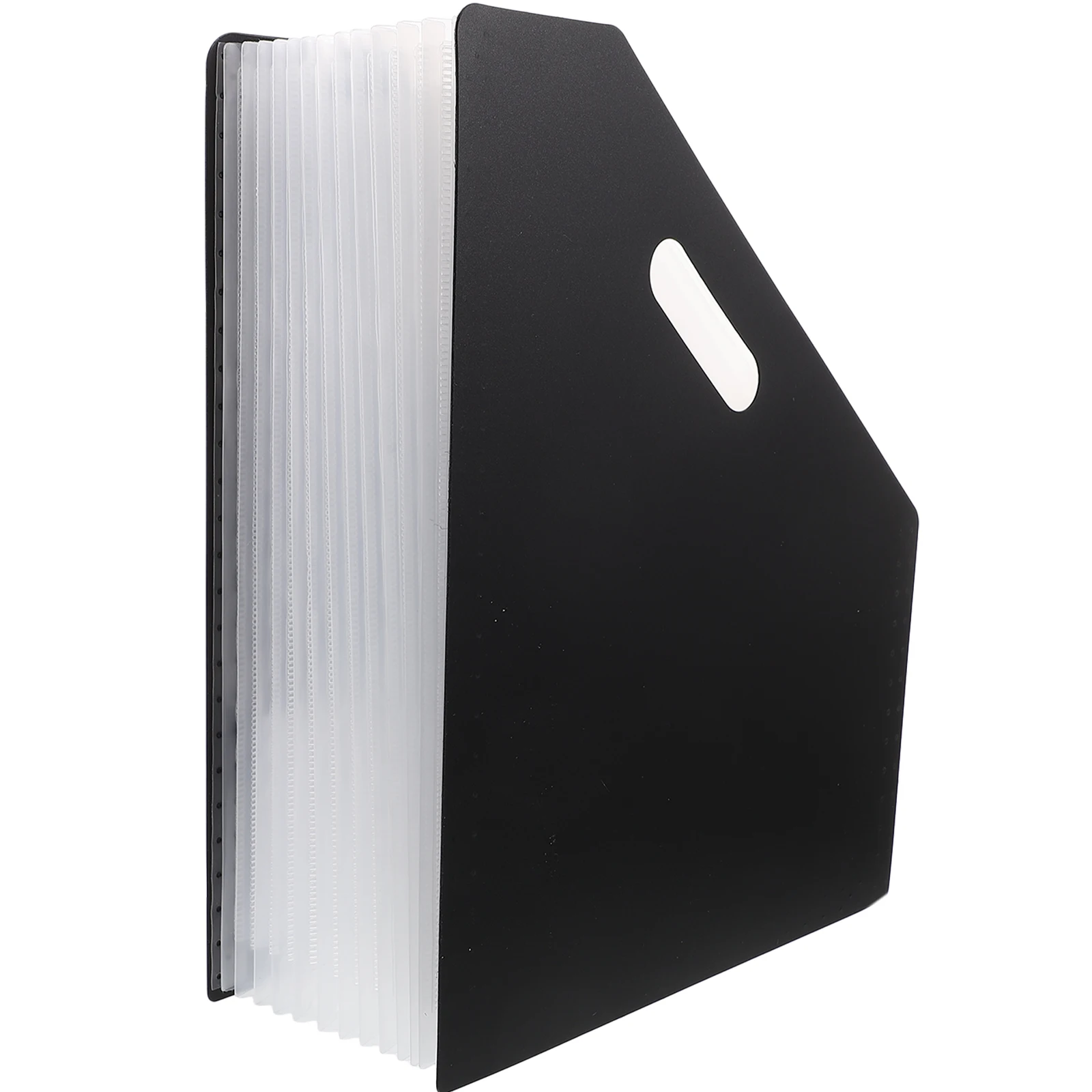

A4 Large Capacity Accordion File Folder Retractable Design Documents Receipts Statements Photos Cards Desktop ganizer Plastic