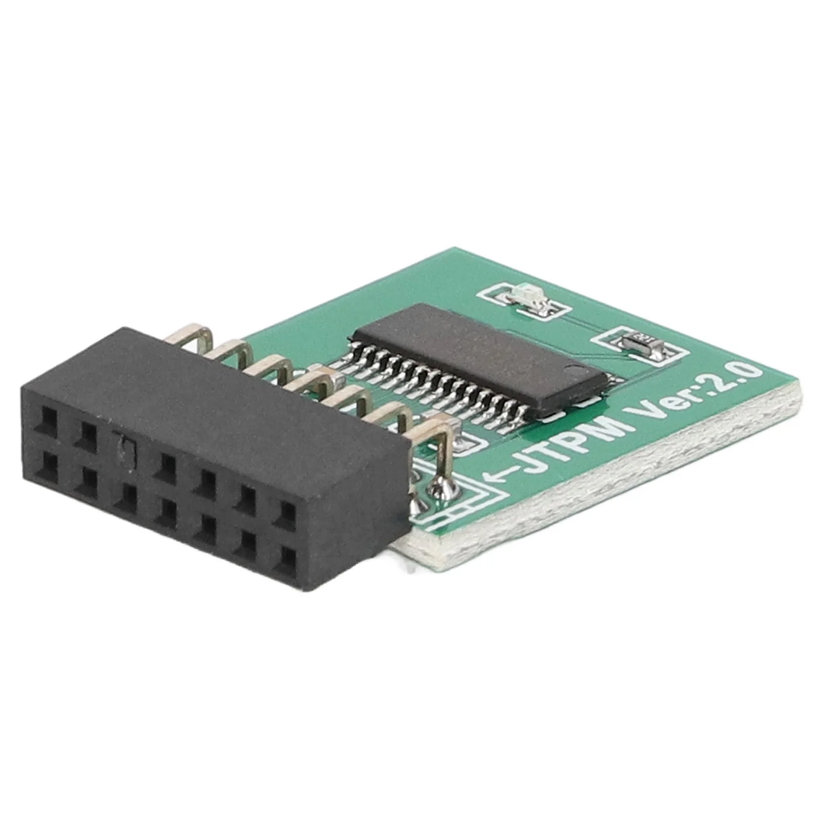 TPM 2.0 Module TPM 2.0 Module Strong Encryption 14 Pin LPC Interface TPM Module Board for Win11 Green TPM Board TPM Module Board