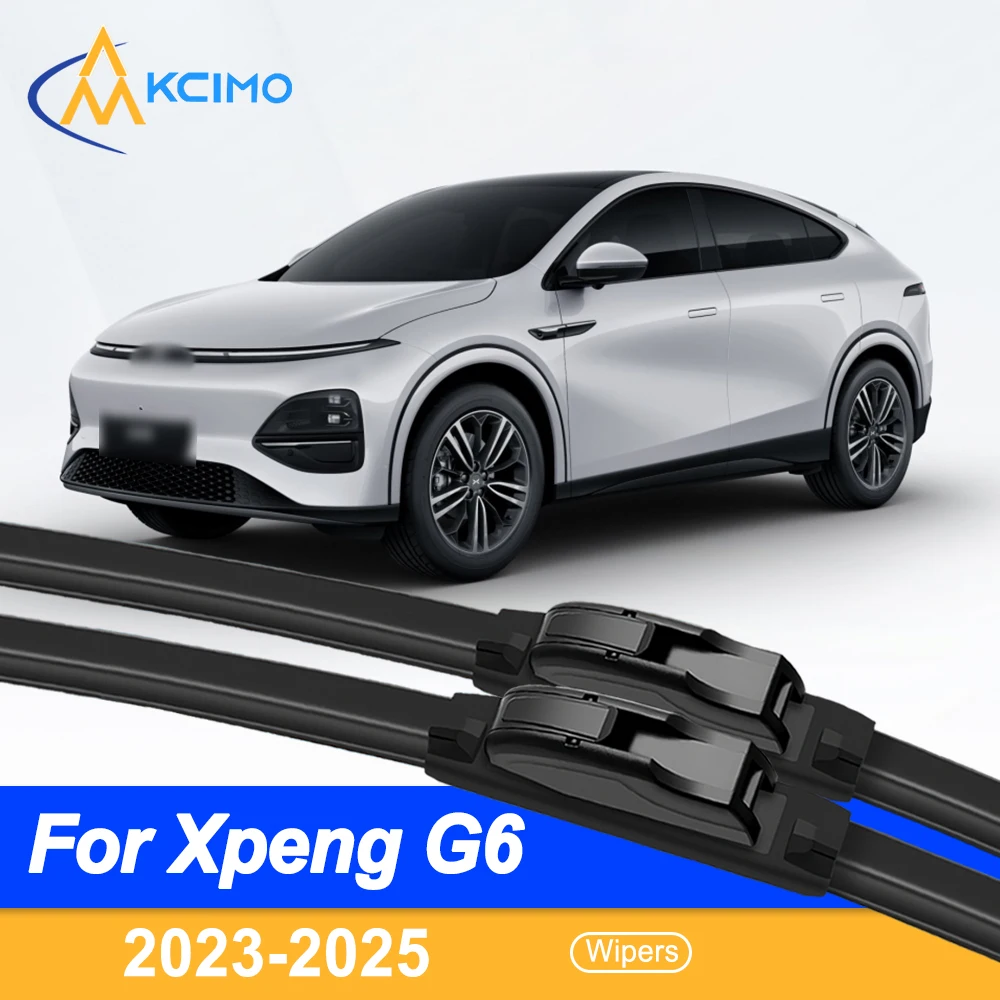 

Silicone Car Wiper Blades for Xpeng G6 2023-2025 - All-Weather Silent Wiper Blades with Quick Release Clip