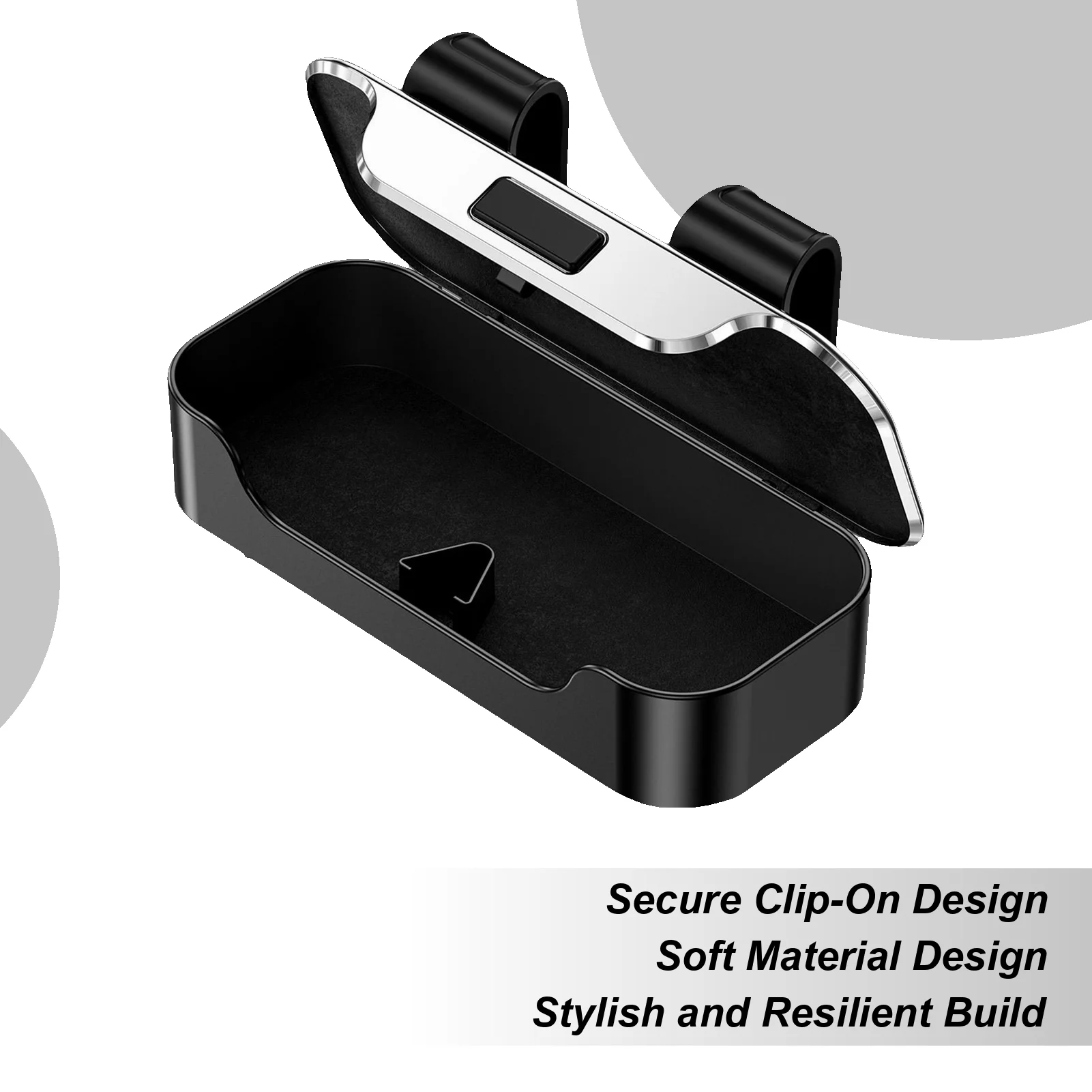 

Sunglasses Clip For Car Visor Anti-Drop Auto Eyeglasses Organizer Automotive Eyeglasses Storage Case For Truck Sedan Van