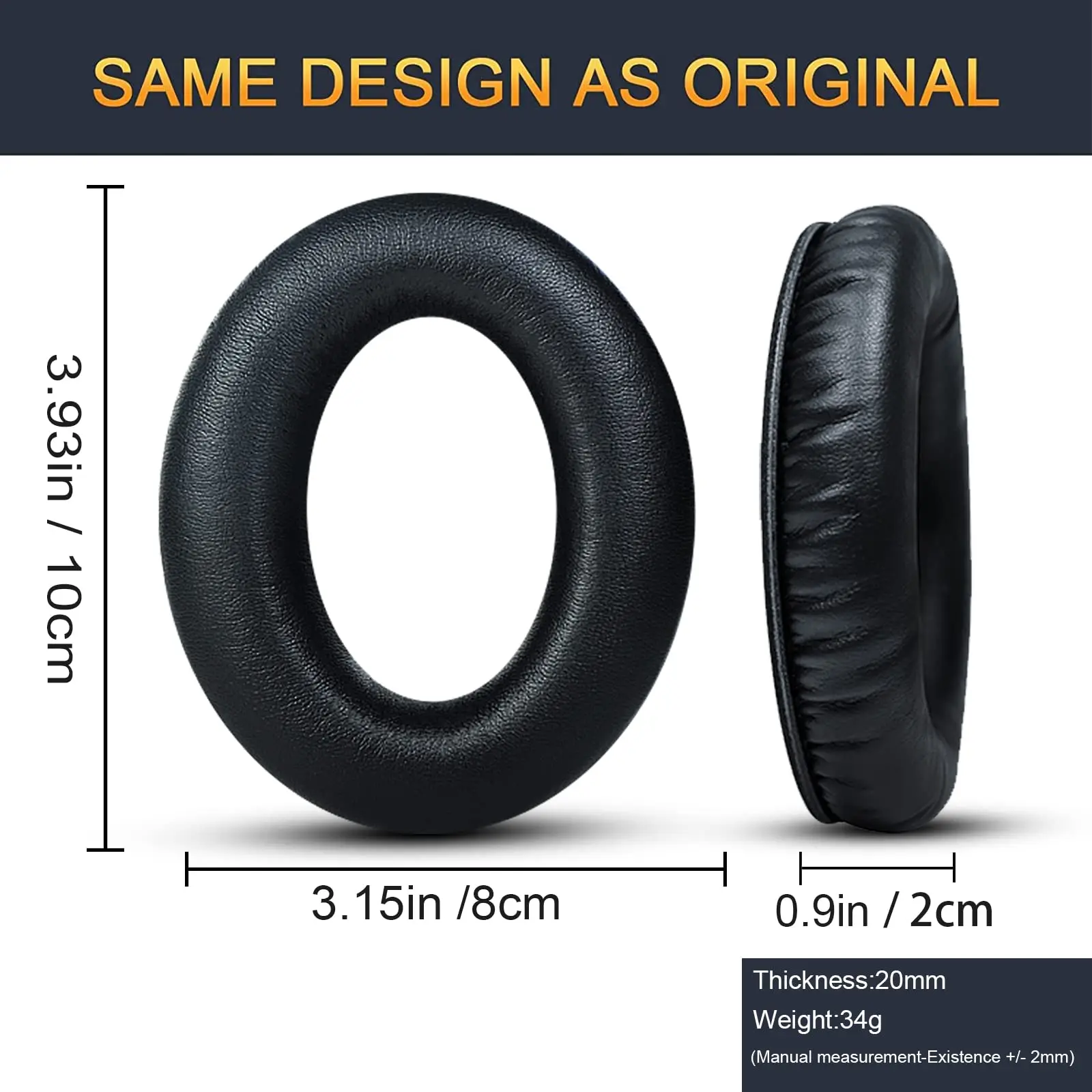 Cloud Revolver Replacement Earpads Compatible with HyperX Cloud Revolver S Cloud Revolver Gaming Headset