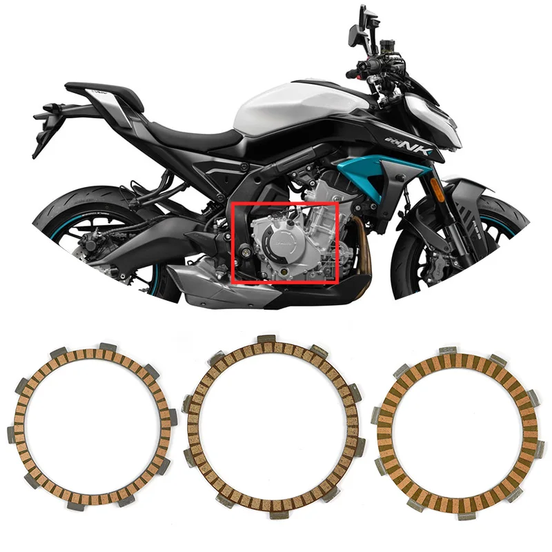 For CFMOTO 675NK 675SR Friction Plate Kit Motorcycle Accessories CF Moto 675 NK SR Moto Parts