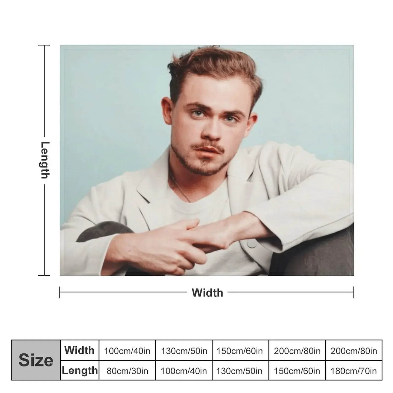 dacre montgomery Throw Blanket Decorative Throw Heavy Stuffeds Giant Sofa Blankets