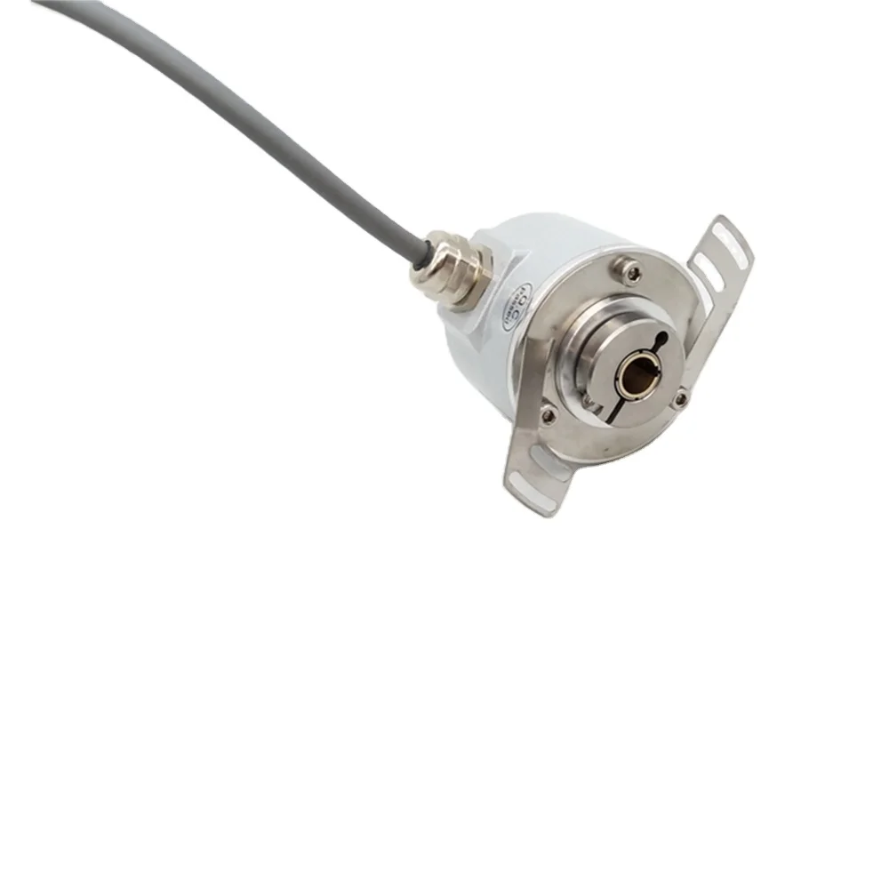 Factory Direct CAX60 Series 10mm/12mm/15mm Hollow Shaft Multi-turn Absolute Encoder 4-20mA Output