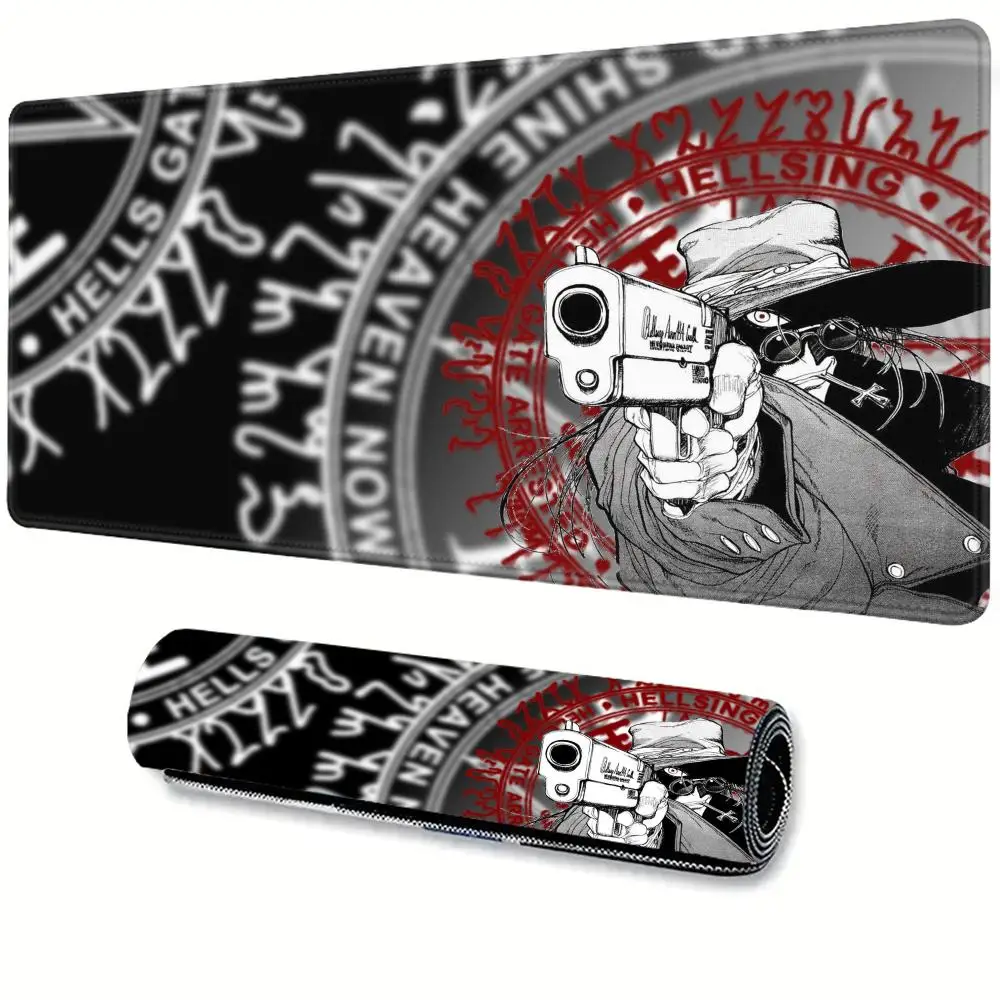 

Anime Hellsing Alucard Mousepad Pad Gamer Carpet Computer Mouse Pad Anime Gaming mouse pad High Quality Game Mouse pad gift csgo