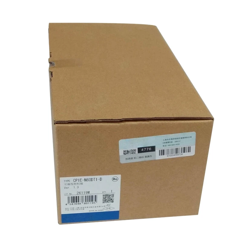 منتجات المخزون الفوري CP1E-N60DT1-D وحدة تحكم قابلة للبرمجة العلامة التجارية الجديدة الأصلية الدعم الفني المتاحة وحدة تحكم Plc