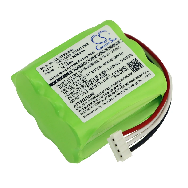 Cameron Sino 2000mAh Professional Arranger Battery HHR210AAB, KITBAT1002 for KORG PA3X, PA3X 61, PA3X 76