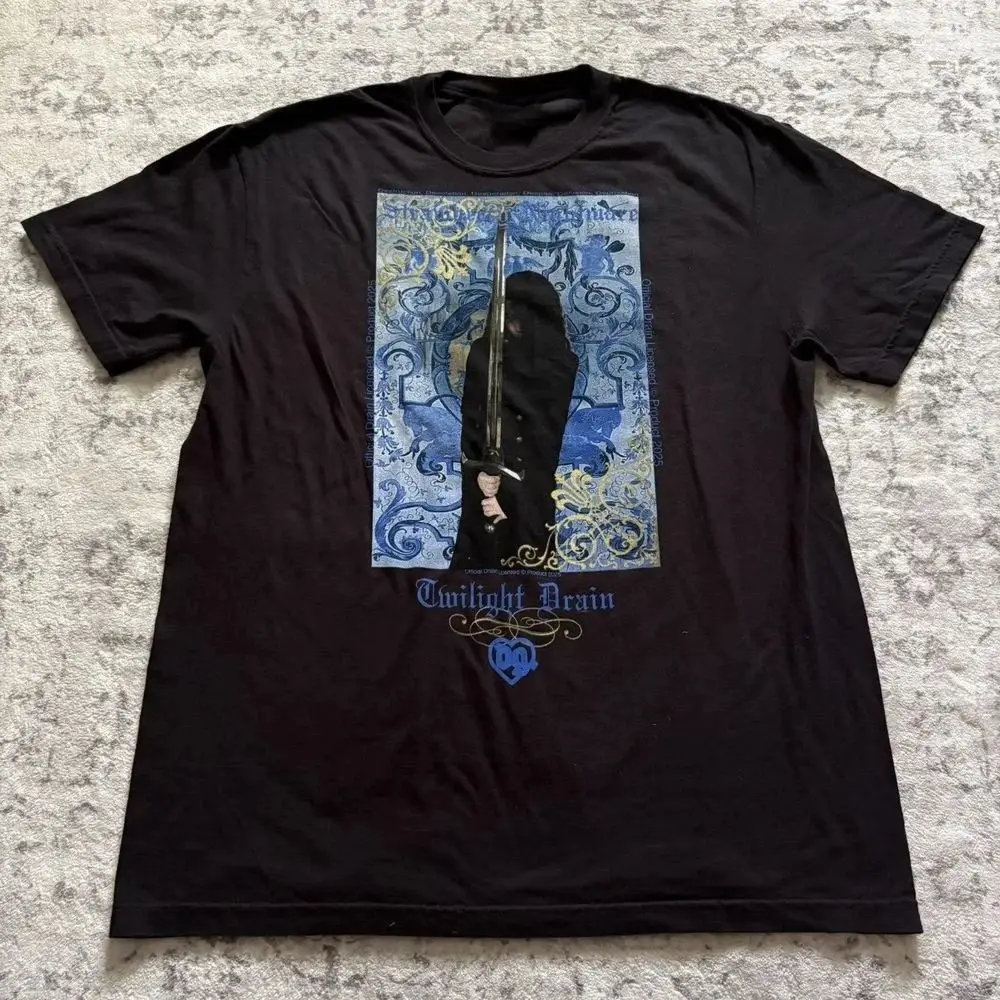 روك الهيب هوب القوطية Y2k بلايز 4 غير شقراء ليندا بيري ما هوتز أب الجرافيك مطبوعة فضفاضة قصيرة الأكمام تي شيرت ملابس كاجوال