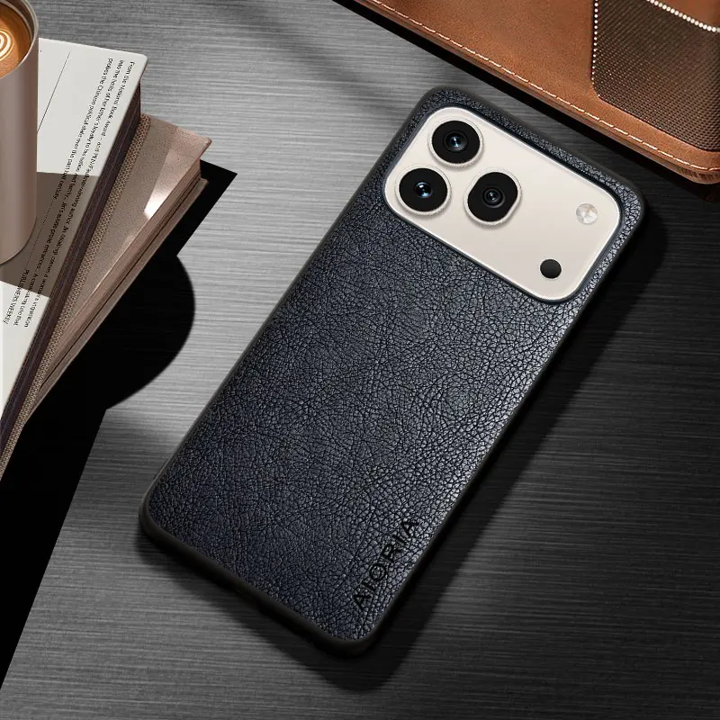 Funda elegante y duradera de estilo clásico y empresarial para Honor 600 400 200 Pro Lite, funda protectora para Honor 600 Pro.