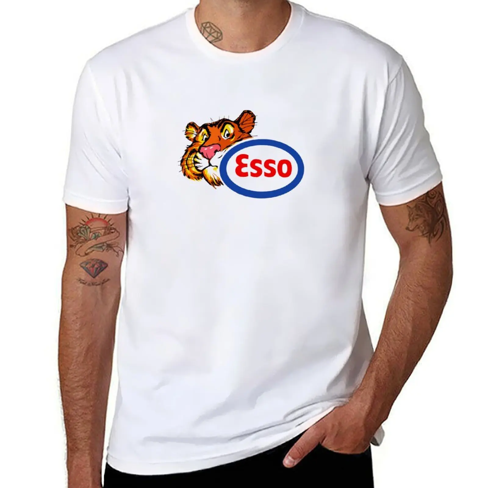 

ESSO 6 T-Shirt man tshirt t shirt custom print t shirt man plain T-shirt