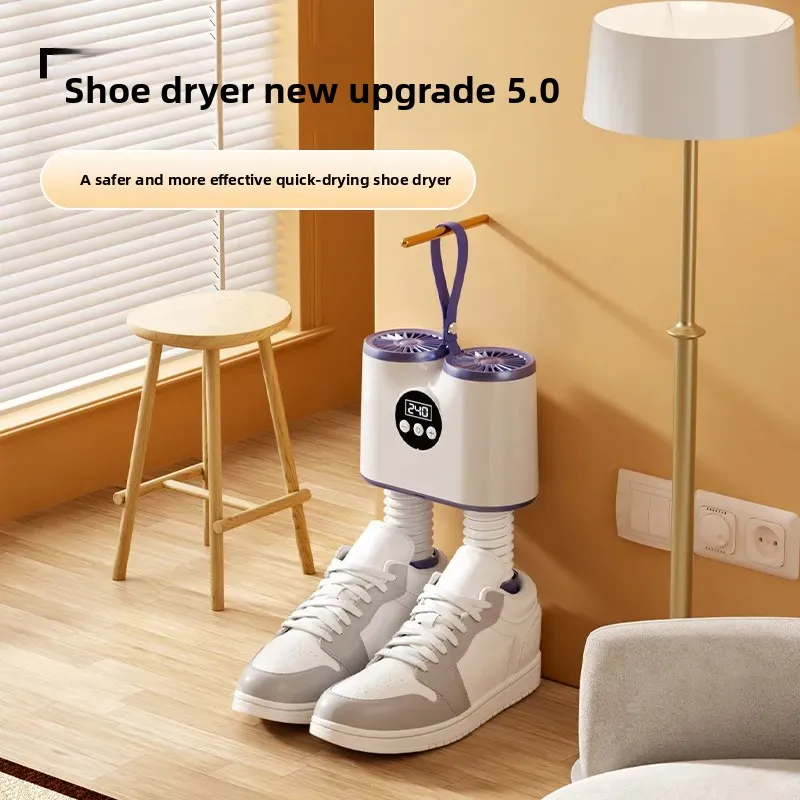 Smart Shoe Dryer with Timer Warm Air Quick Drying Retractable Sterilizer Deodorizer for Sneakers Boots 127 chars
