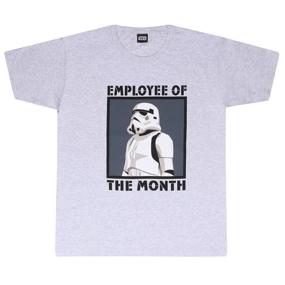 Trooper  Employee of the Month T-shirt Official  High Quality 100%Cotton Short Sleeve