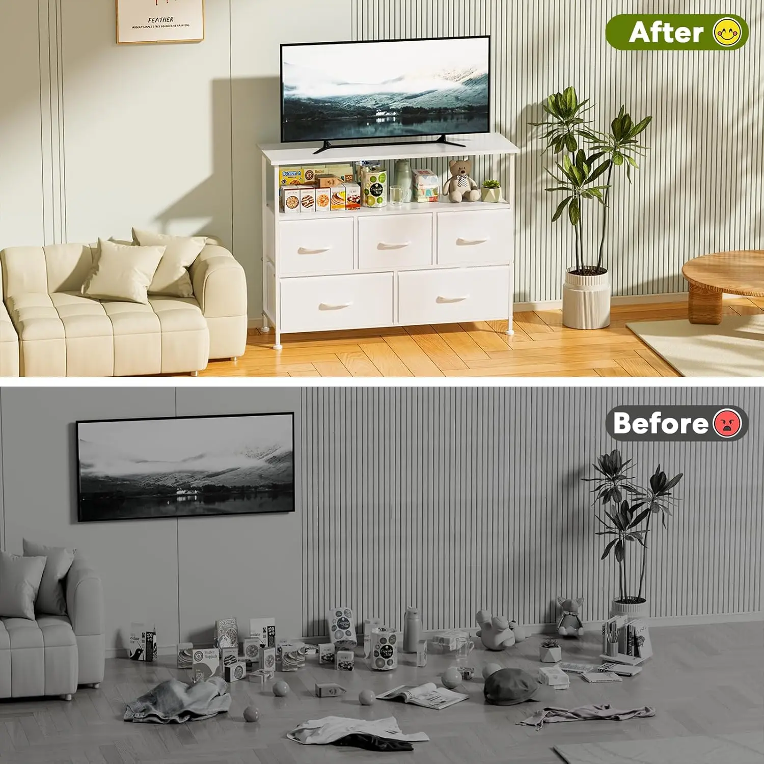 How Much Space Should You Leave Between Your TV and TV Stand?