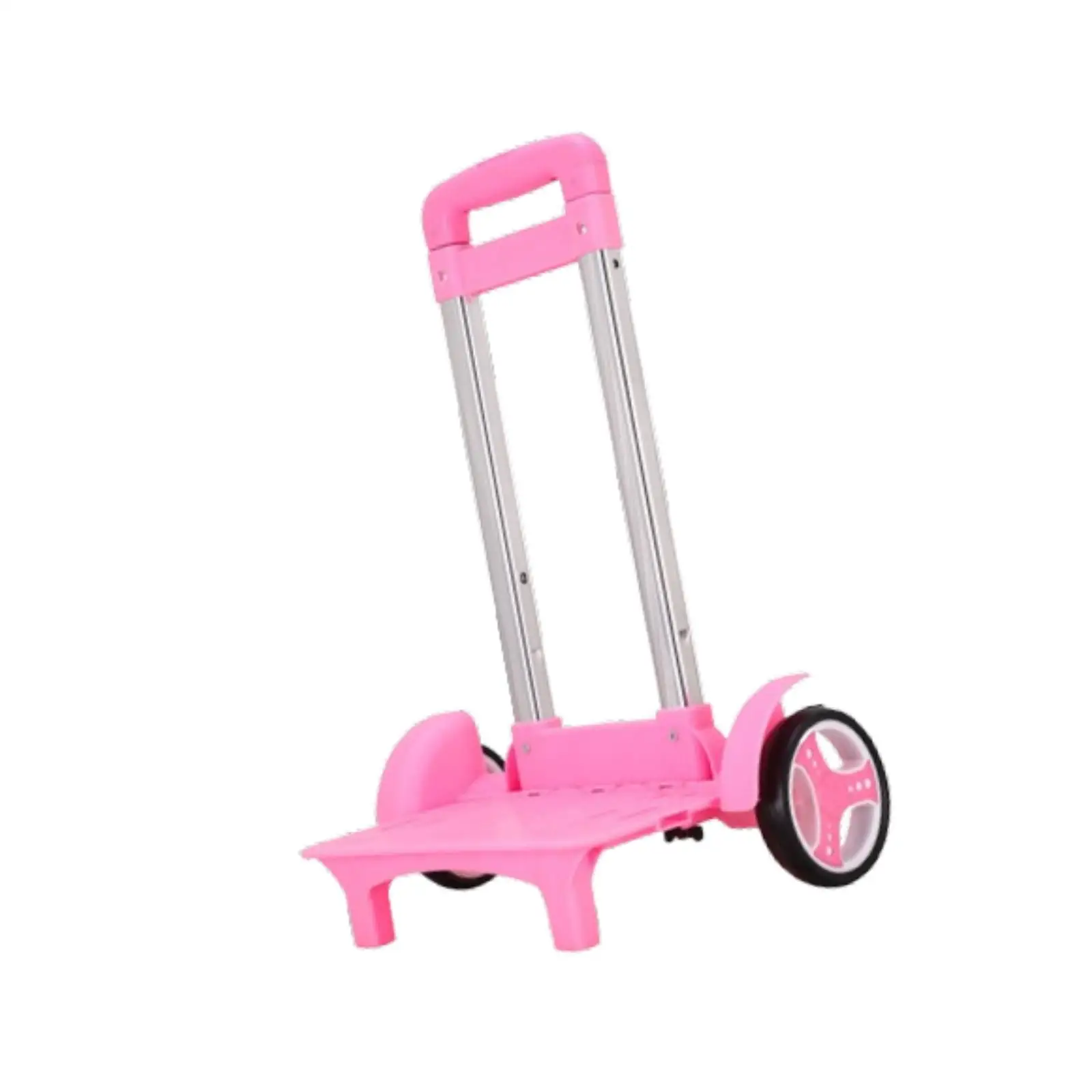 Wheeled Shopping Cart Lightweight Outdoor Adjustable Height Moving Personal Handtruck Multifunctional Travel Bag Trolley Cart