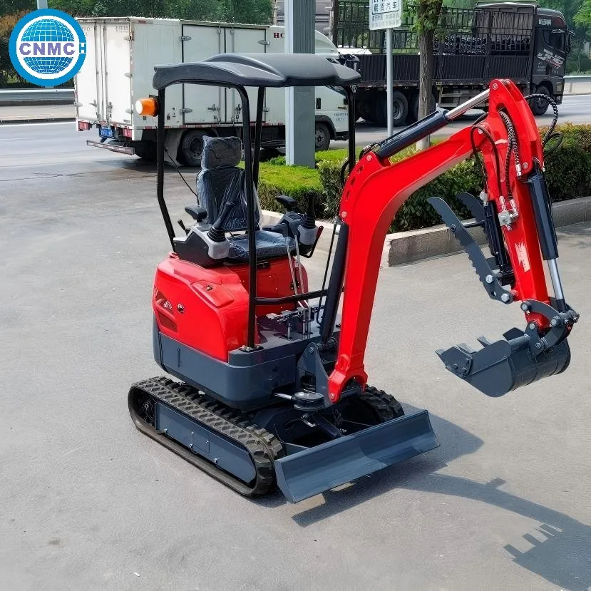 

CNMC Backhoe Excavator 1.8 Ton Mini Digger Excavator Hydraulic Mechanical Customizable Portable CE Certified Farm Garden Use