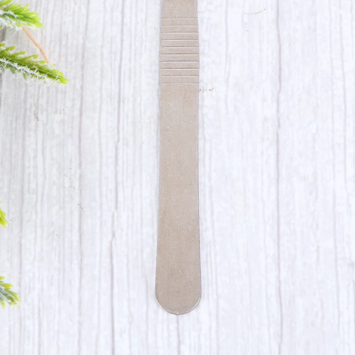 

Metal Shell Tool Crowbar Tin Paste Knife Solder Tablet Clamshell Open Portable Bright Surface Anti Slip Lines Reasonable Design